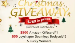 Joyshaper Christmas Giveaway