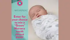 Naturepedic Green Nursery Giveaway