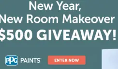 New Year New Room Makeover Giveaway