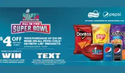 Pepsi FritoLay NFL Super Bowl Sweepstakes