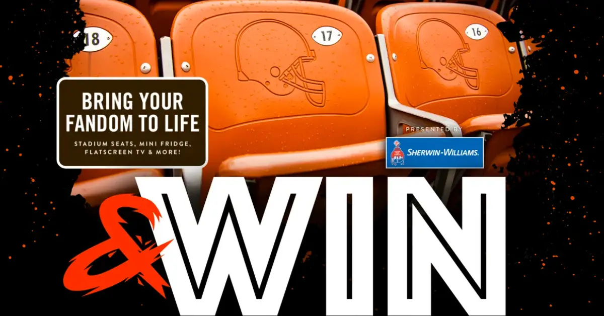Sherwin Williams Browns Bring Your Fandom to Life Sweepstakes
