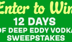 The 12 Days of Deep Eddy Sweepstakes