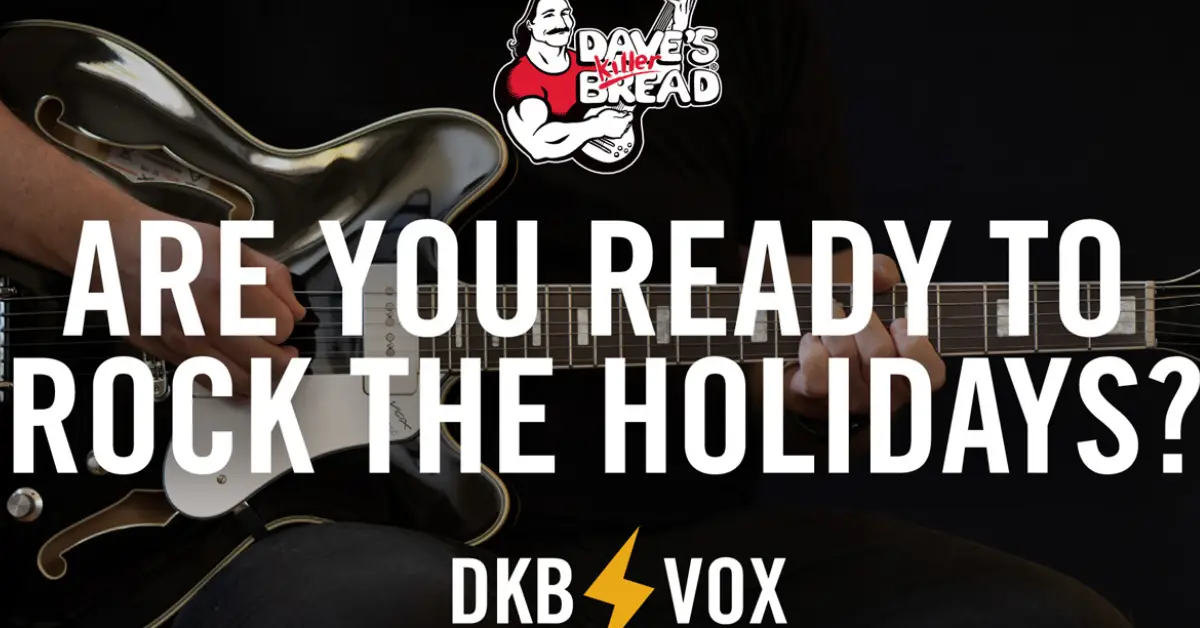 The Daves Killer Bread Vox Guitar Giveaway