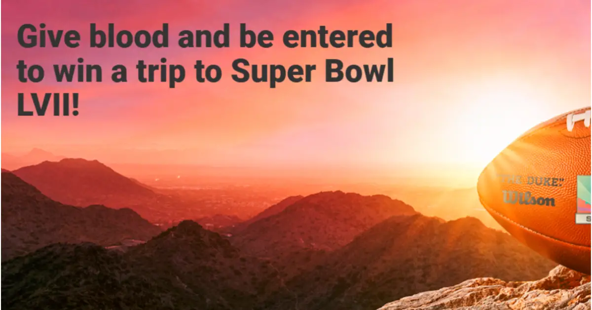American Red Cross Super Bowl LVII Giveaway