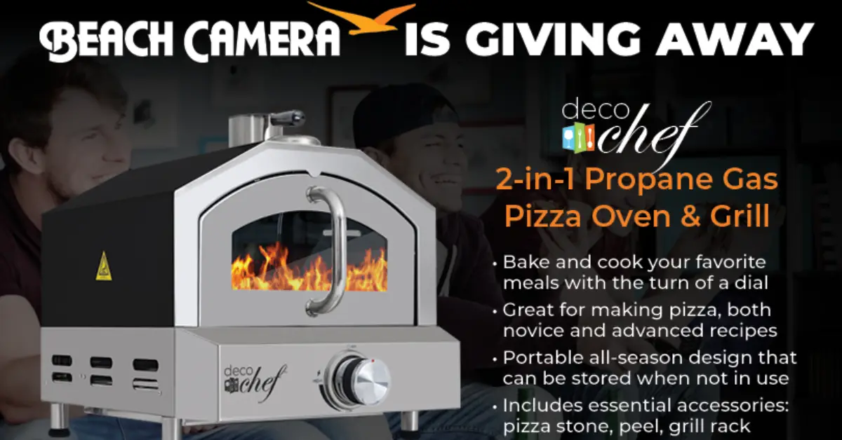 Deco Chef Propane Gas Pizza Oven and Grill Giveaway