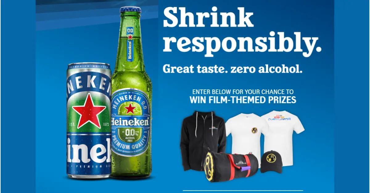 HEINEKEN and Marvel Studios Ant Man and The Wasp Quantumania Sweepstakes