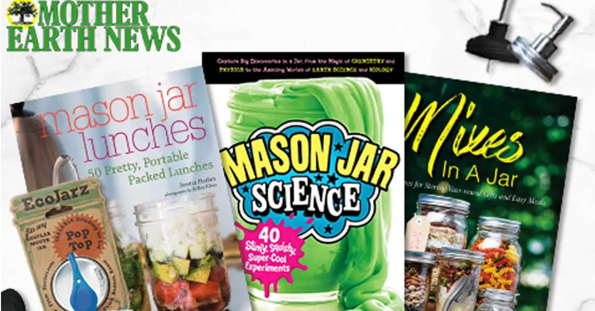Mother Earth News Mason Jar Package Giveaway
