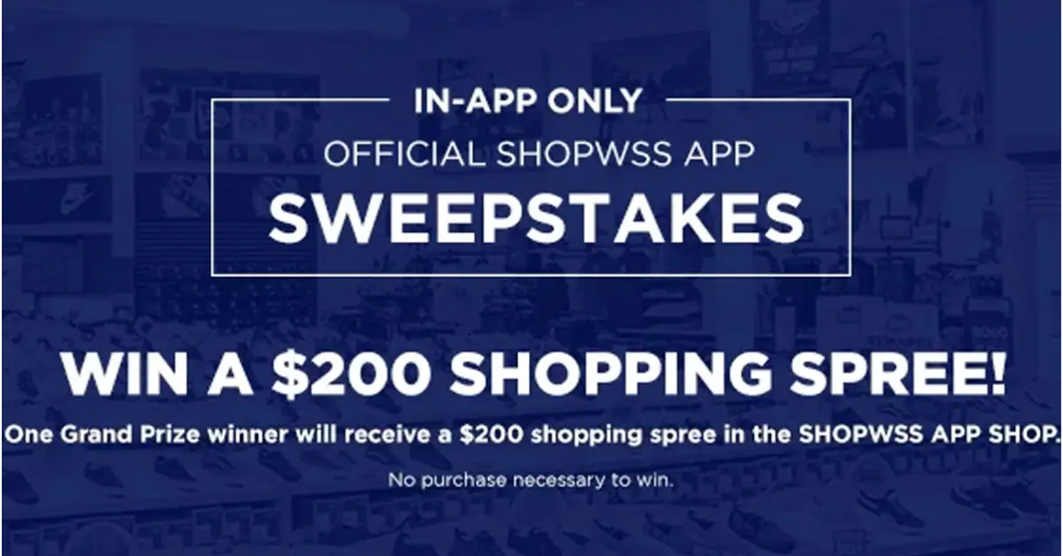 ShopWSS Shopping Spree Giveaway