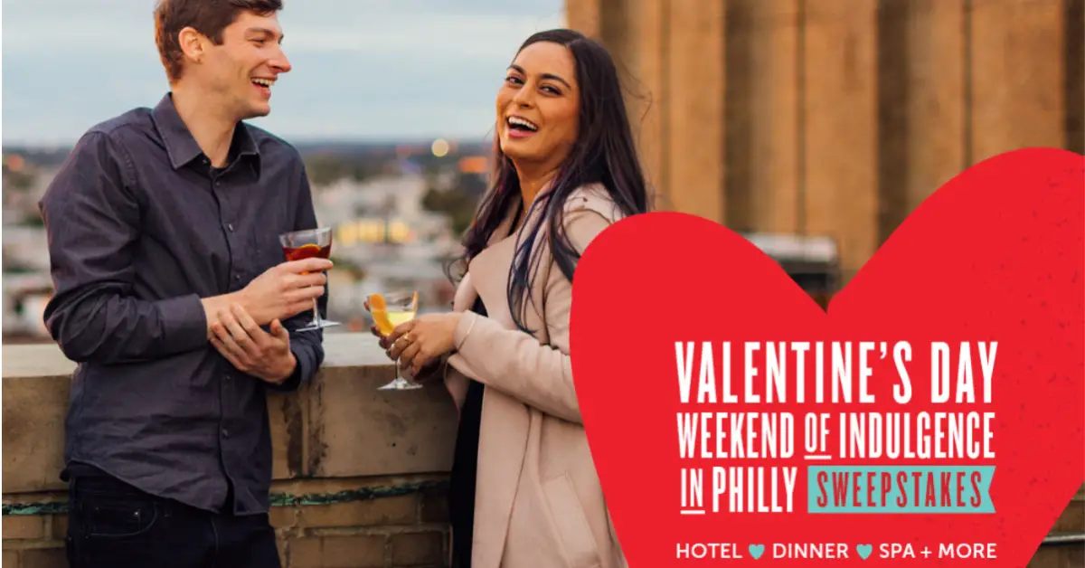 The Valentines Day Weekend of Indulgence in Philly Sweepstakes