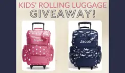 Kids Rolling Luggage GIVEAWAY