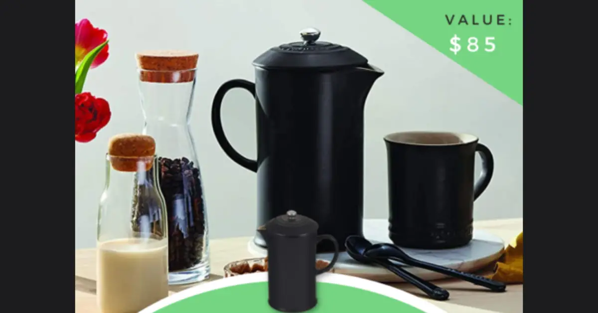 Le Creuset Stoneware French Press Giveaway