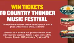 Mikes Hard Lemonade Country Thunder Music Festival Sweepstakes