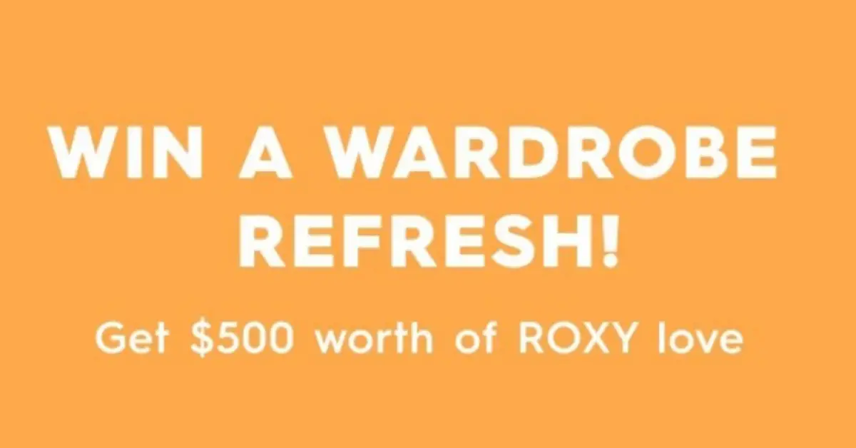 $500 Roxy Wardrobe Sweepstakes