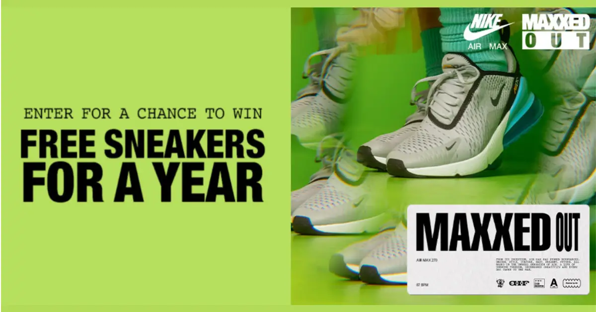 Hibbett City Gear Air Max Month Free Sneakers For A Year