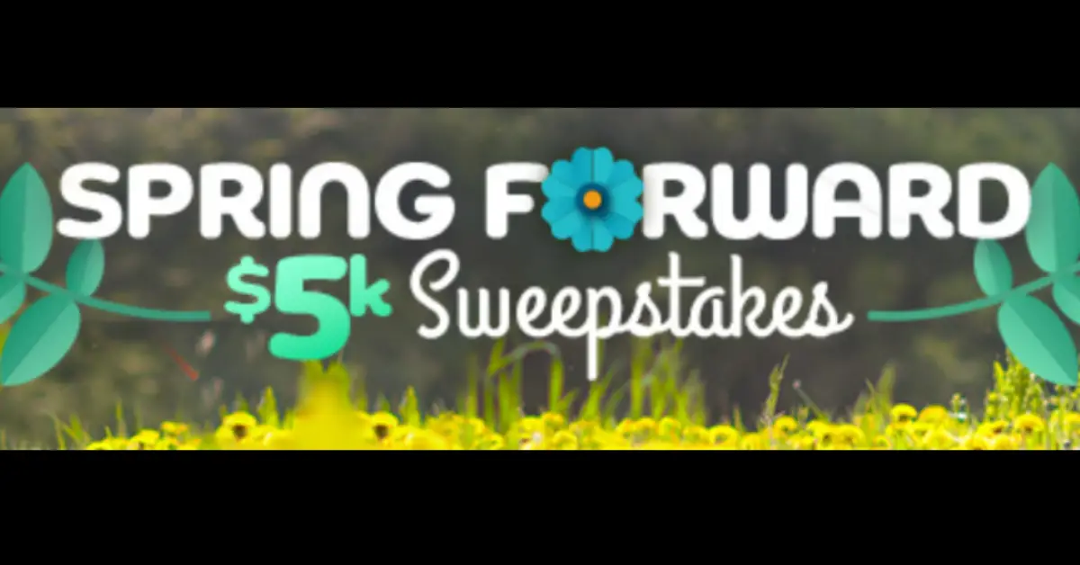 Spring Forward $5K Giveaway