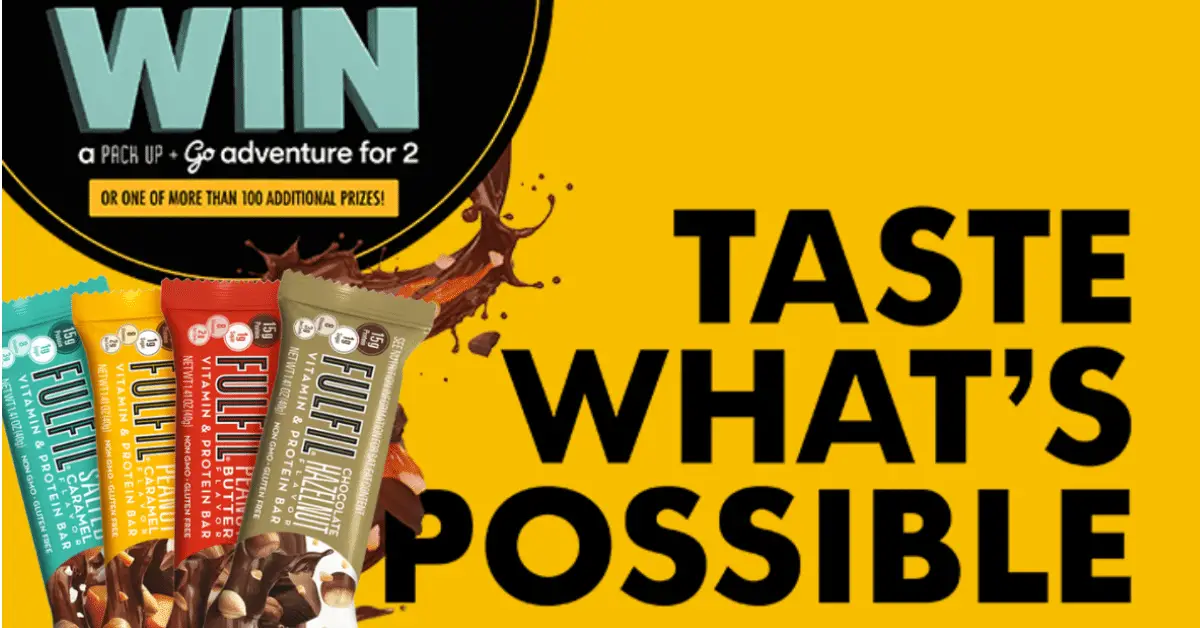 Taste Whats Possible Sweepstakes