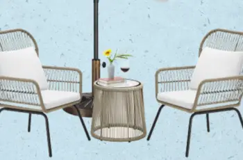 3 Piece Bistro Set and a Patio Umbrella Giveaway