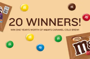 M&Ms Caramel Cold Brew Giveaway