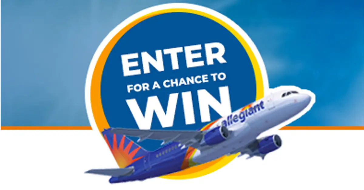 The Allegiant Tickets for a Year 2023 Sweepstakes