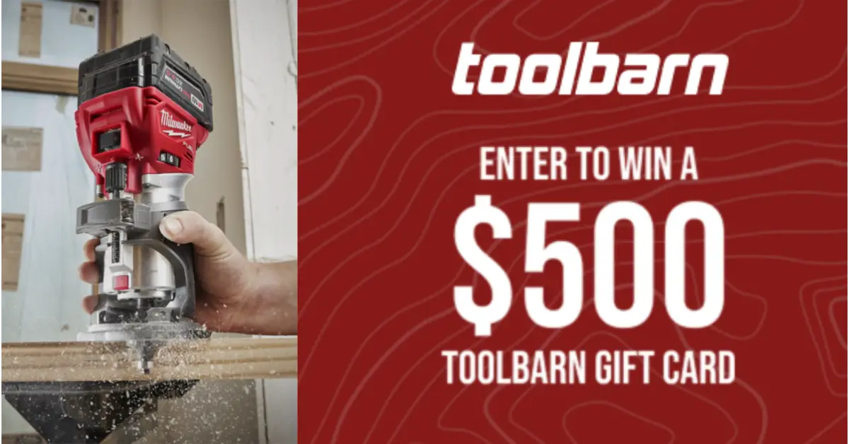 Toolbarn Shopping Spree Sweepstakes
