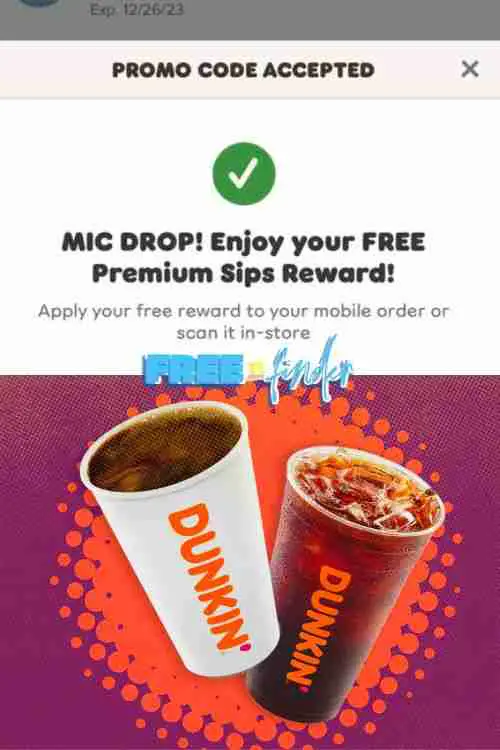 Free Drink At Dunkin’ With Coupon In Post! ( Freebies Frenzy