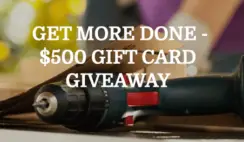 The Get More Done- $500 Gift Card Giveaway
